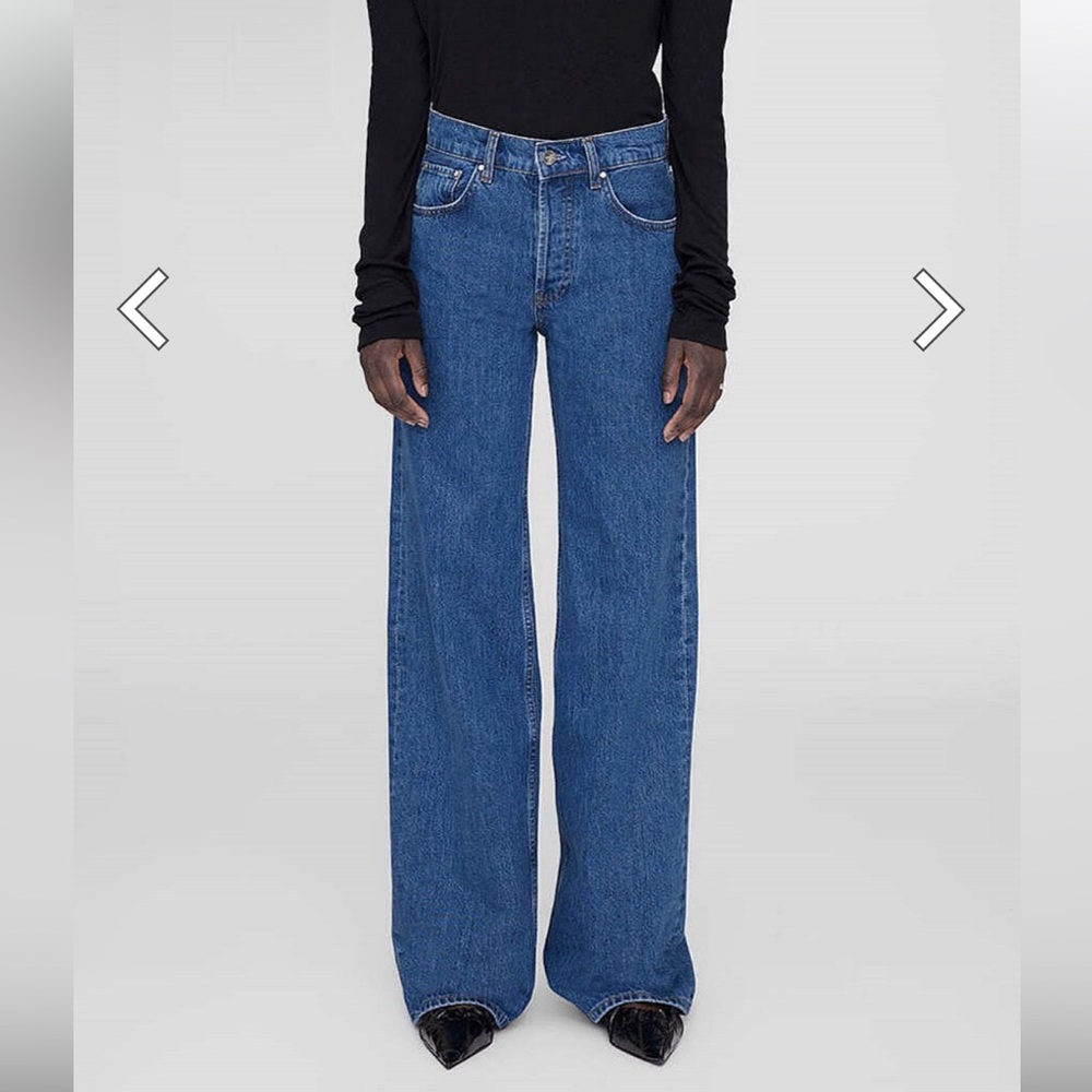 ANINE BING
HUGH WIDE LEG JEAN